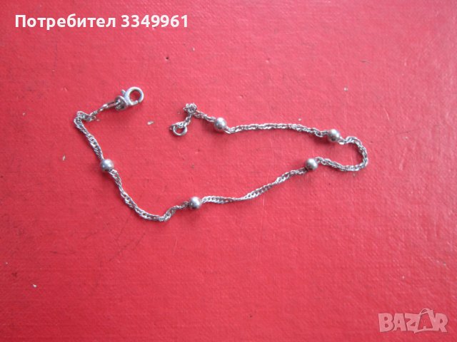 Страхотна сребърна гривна 925, снимка 6 - Гривни - 36621166