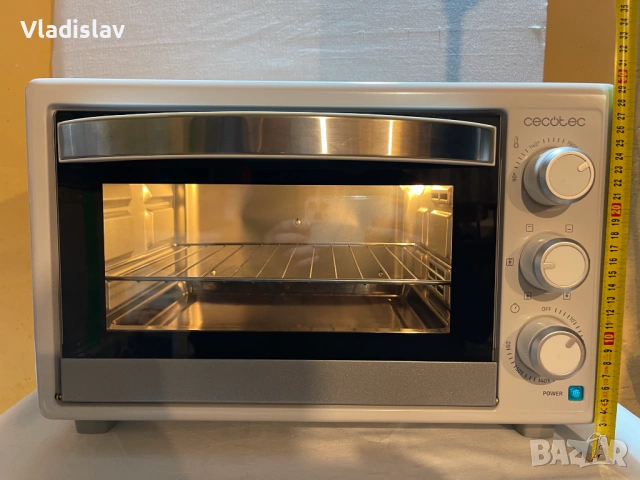 Мини фурна Cecotec Bake&Toast 2600 Black 26 литра, снимка 2 - Печки, фурни - 53927162