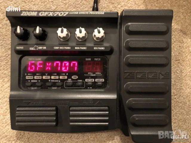 ZOOM707китарен процесор, снимка 3 - Китари - 56466962