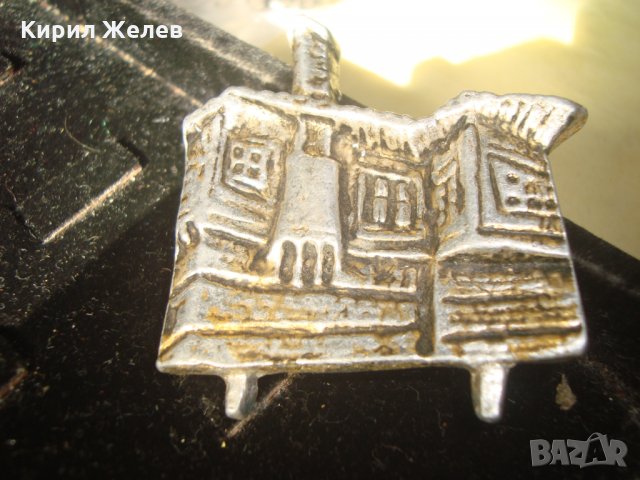 СТАРА МЕТАЛНА КЪЩИЧКА ЕТНО-ДЕКОРАЦИЯ УКРАСА за КОЛЕКЦИЯ 3326, снимка 7 - Колекции - 34561573