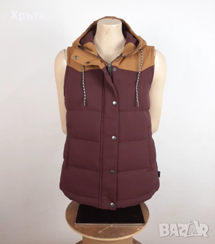 Patagonia Bivy Hooded Vest - Oригинален дамски елек размер M, снимка 6 - Якета - 52655918