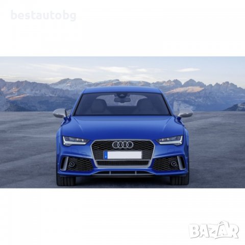 Предна броня RS7 дизайн за Audi A7 4G Facelift (2014-2017), снимка 9 - Аксесоари и консумативи - 38182714