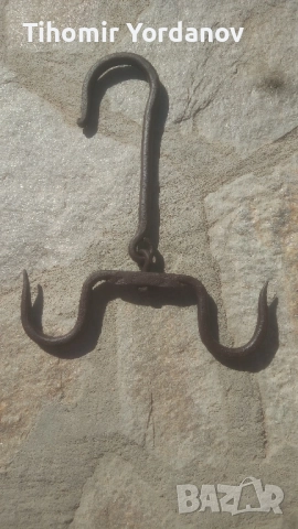 Ченгел, кука за месо., снимка 3 - Антикварни и старинни предмети - 51792914