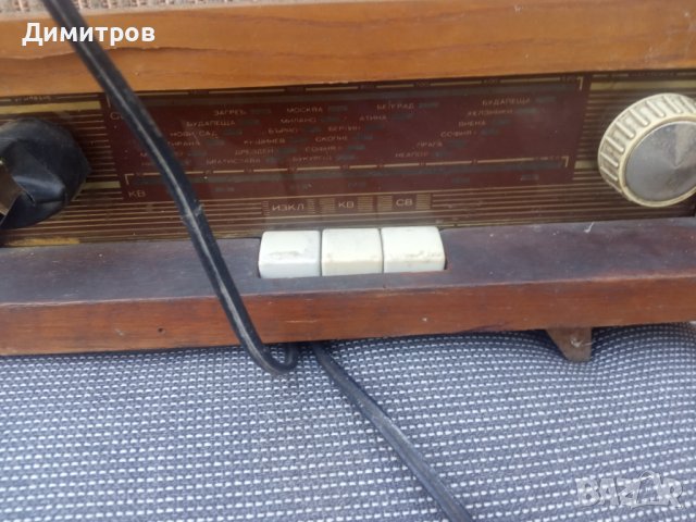 Ретро радио, снимка 3 - Антикварни и старинни предмети - 42348772