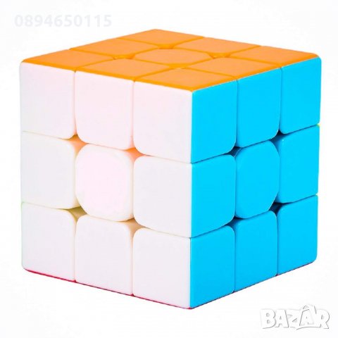 Класическо кубче Рубик 3х3х3 и 4х4х4  5х5х5  подарък за дете, снимка 8 - Пъзели - 24143199