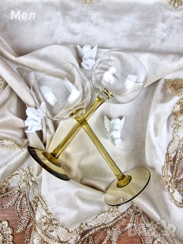 Кристални чаши , снимка 3 - Чаши - 52878255