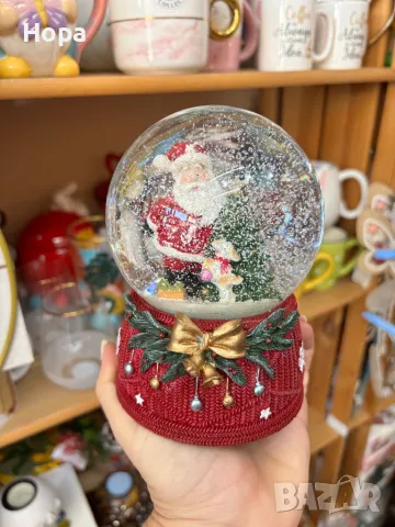 Коледно музикално преспапие, снимка 2 - Декорация за дома - 47811197