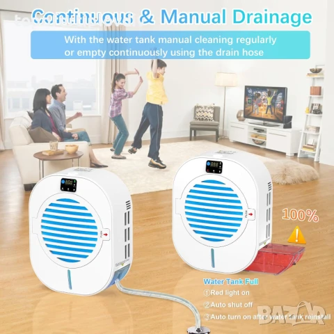 Влагоабсорбатор NIUXX Ultra Quiet,Гаранция, снимка 2 - Влагоабсорбатори и влагоуловители - 51417254