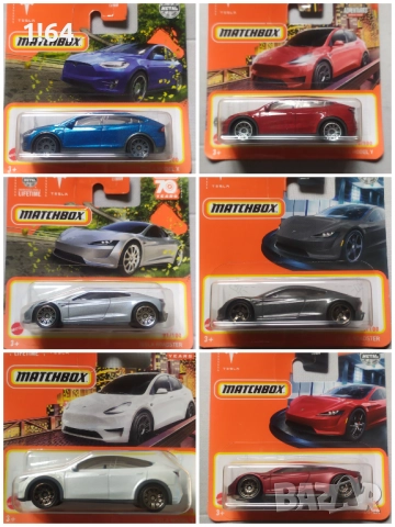Hot Wheels / Matchbox Tesla, снимка 4 - Колекции - 49578576