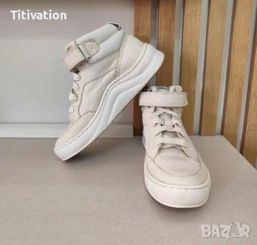 Бели кецове Timberland , снимка 4 - Кецове - 50502905