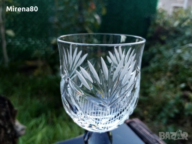 Кристален сервиз за ракия/ликьор !, снимка 4 - Сервизи - 52504543
