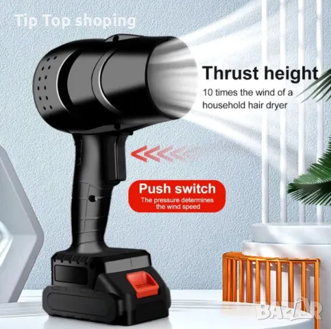 Мощен струен турбо вентилатор 