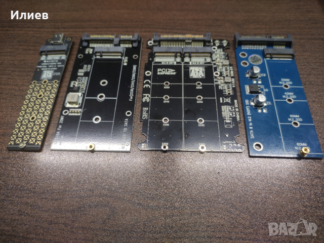 Адаптери SSD Adapter M.2 SSD to U.2 Adapter M2 SATA NVMe Key B/M NGFF SSD to type C 