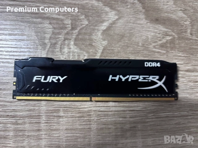 RAM памет Kingston HyperX FURY Black 4GB DDR4 2400MHz CL15 (HX424C15FB/4)