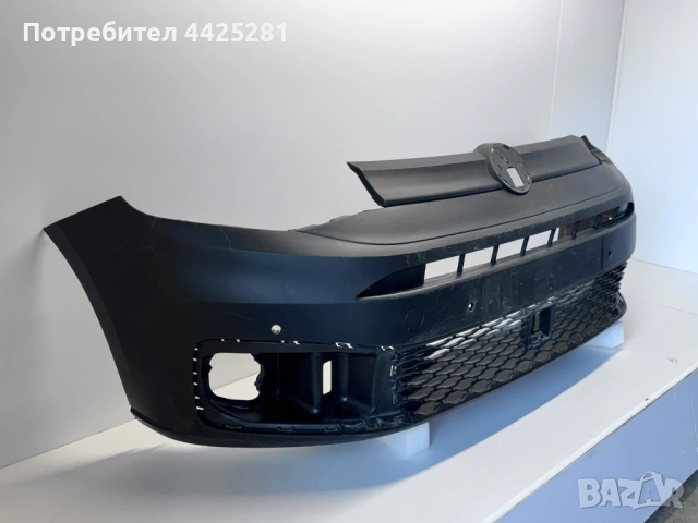предна броня VW Caddy 2020-2026 г. с отвори за парктроник. #1117V., снимка 2 - Части - 54172261