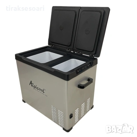 Alpicool CD50 хладилна кутия 38L с фризер Bluetooth 12V 24V 220V компресорен авто хладилник, снимка 3 - Аксесоари и консумативи - 54250189