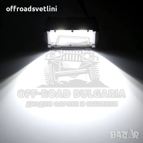 2 БРОЯ LED BAR БАР Прожектор 23 см 54W 12V/24V, снимка 3 - Аксесоари и консумативи - 40394652