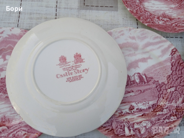 Английски порцелан чинии, снимка 12 - Чинии - 36562729