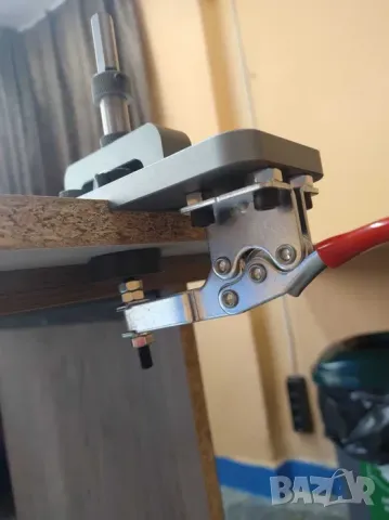  Водач с фрезер и ограничител за пробиване отвори на мебелни панти, снимка 6 - Други инструменти - 47481092