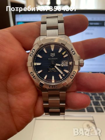 Мъжки часовник TAG HEUER AQUARACER CALIBRE 5 43 mm 300 m - 5995.00 лв.