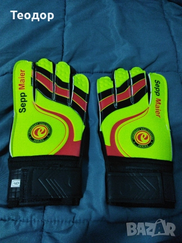 Продавам вратарски ръкавици на Sepp Maier, снимка 2 - Футбол - 52858805
