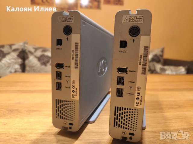 Външни хард дискове LaCie Big Disk - 2 броя всеки по 600GB, снимка 2 - Външни хард дискове - 54247876