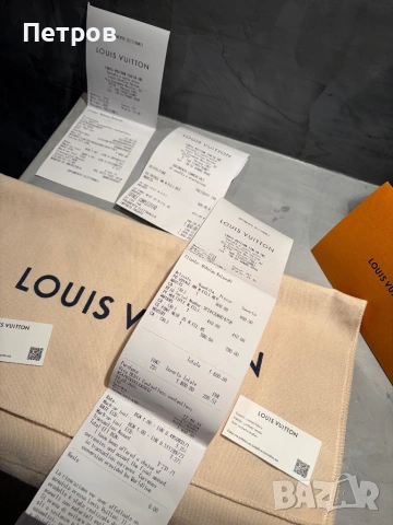 100% ОРИГИНАЛЕН Louis Vuitton Clutch Voyage MM + бележки и кутия, снимка 12 - Чанти - 54045199