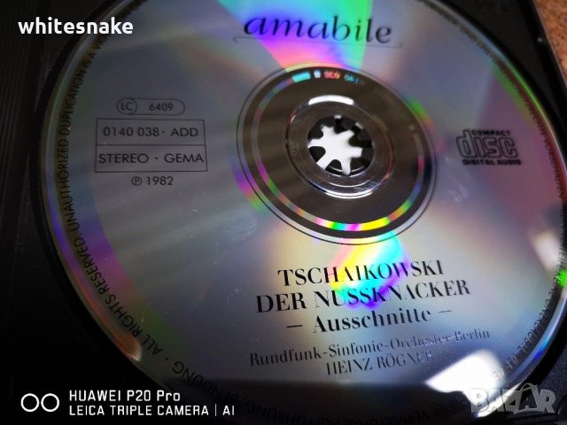 TSCHAIKOWSKI (1840-1893),"The Nutcracker", CD, Deutsche Schallplatten, 1981, снимка 5 - CD дискове - 30690682