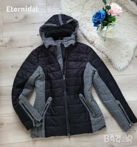 Черно яке с качулка CECIL , снимка 11 - Якета - 47451103