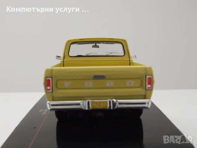 Ford F-100 Pick Up 1978 - мащаб 1:43 на IXO моделът е нов в PVC дисплей-кейс, снимка 5 - Колекции - 56084176