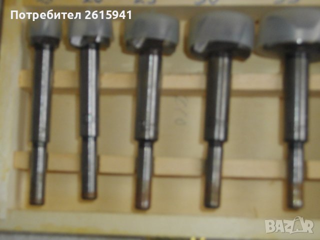 Немски Комплект 5 бр. Фрезери за Дърво За Отвори-ф15-35мм-Нови, снимка 1