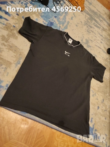 Оригинална тениска Nike Air – Чисто нова, Размер M (Oversize fit), снимка 4 - Тениски - 54314872