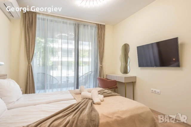 Дизайнерски Апартамент на 300метра от плажа Azur Panorama, снимка 11 - Квартири, нощувки - 50567851
