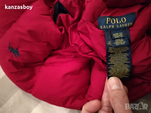 Polo Ralph Lauren - двулицев детски елек 10-12год. КАТО НОВ, снимка 6 - Детски якета и елеци - 48396090