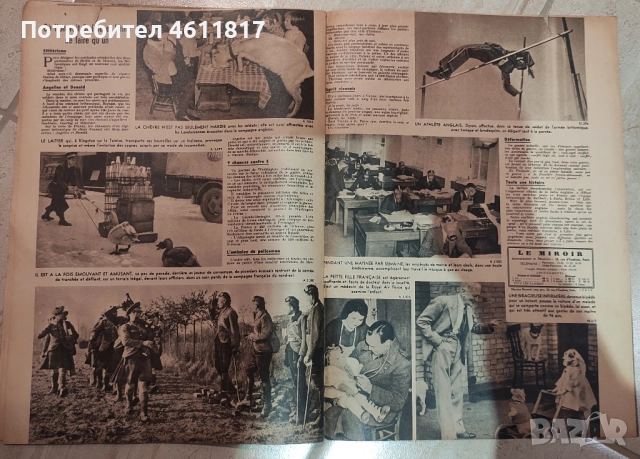 Старо френско списание 1940г, снимка 9 - Колекции - 51963124