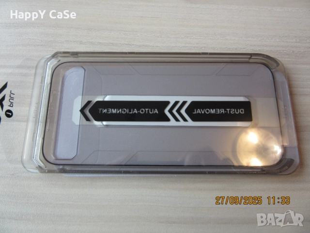 Apple iPhone 17 / Pro / Max / Air / TITAN GLASS Easy App Стъклен протектор с лесно поставяне, снимка 11 - Фолия, протектори - 51831538
