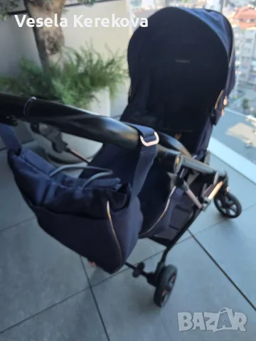 Peg Perego Veloce 3 в 1 – лека, луксозна и елегантна количка + всички аксесоари, снимка 13 - Детски колички - 55888391