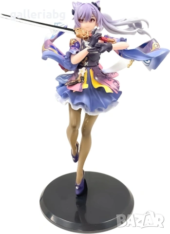 Genshin Impact Keqing фигура 25см аниме колекционерска