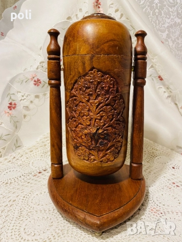 дървена поставка за бутилки , снимка 2 - Други стоки за дома - 51641521