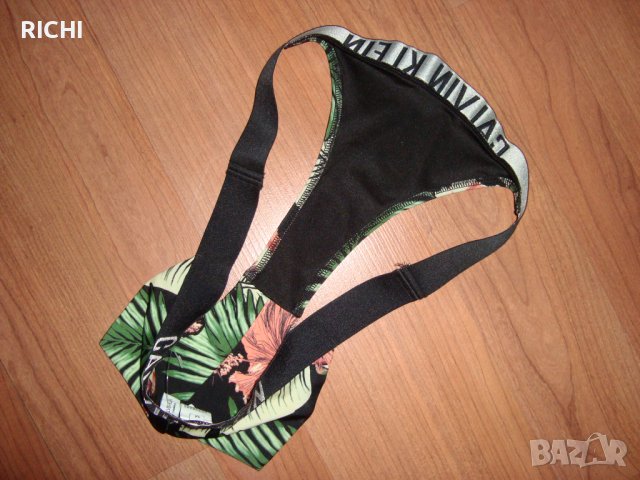 CALVIN KLEIN – Банки ДОЛНИЩЕ флорално, снимка 7 - Бански костюми - 36727555