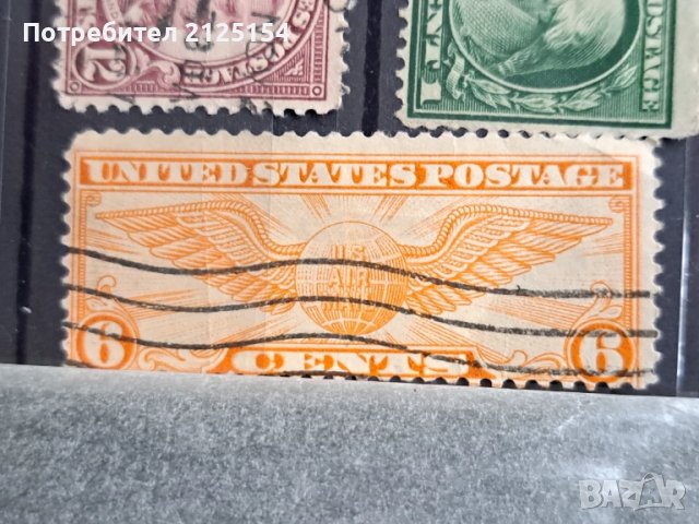 Пощенска марка, САЩ, въздушна поща 1934 г., снимка 1