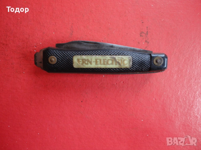 Старинен нож ERN Solingen корона и меч, снимка 8 - Ножове - 53028022