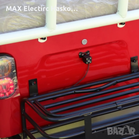 Триместна електрическа триколка RED GOLF 2000W/60V/25Ah, снимка 8 - Мотоциклети и мототехника - 52132136
