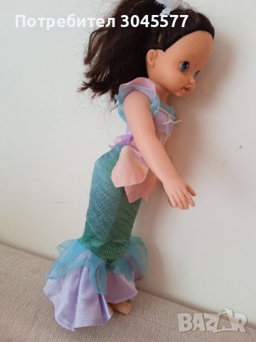 Кукла, височина 40 см (дефект-счупена пета), снимка 7 - Кукли - 42712102