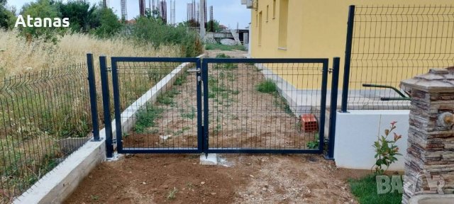 Оградни пана с ПВЦ покритие, колове, врати и портали, снимка 10 - Огради и мрежи - 38728378