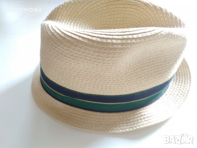 Сламена шапка, Германия, снимка 6 - Шапки - 34948474