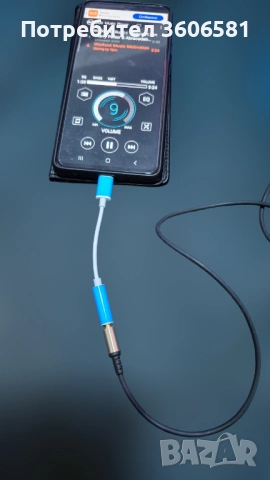 Аудио адаптер от Type-C към 3.5 мм жак AUX за iPhone,Samsung,  Huawei, Honor, Xiaomi, Redmi и други, снимка 13 - Слушалки, hands-free - 53183246