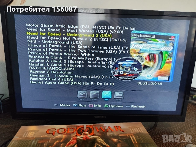 ✅ PS2 Fat Silver хак 100 игри HDD, снимка 8 - PlayStation конзоли - 54069147