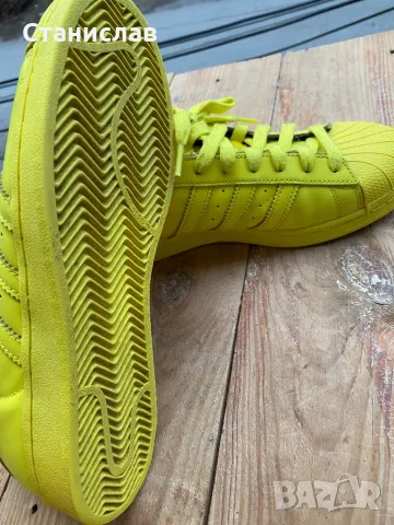 адидас, adidas pharrell williams, superstar, снимка 6 - Маратонки - 49906312