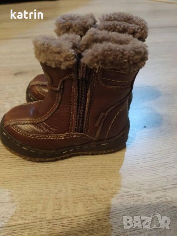 Кожени ботушки номер 21, снимка 2 - Бебешки боти и ботуши - 31437910